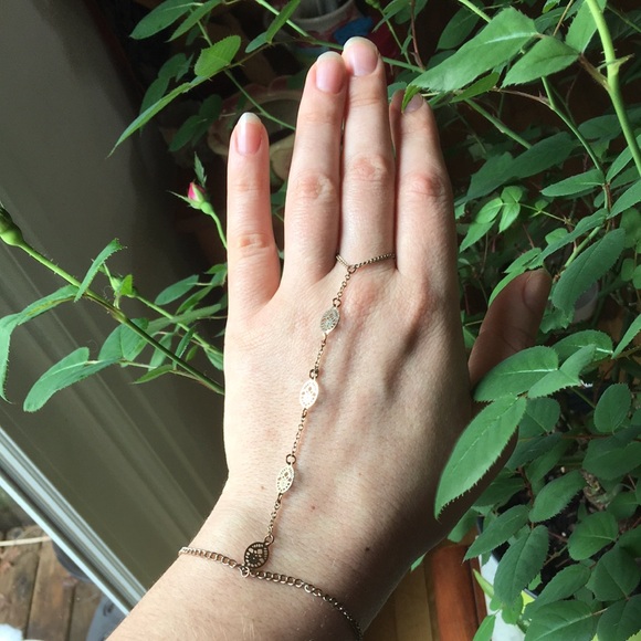 Hand Crafted Jewelry - Hand Crafted Gold Chain Bracelet